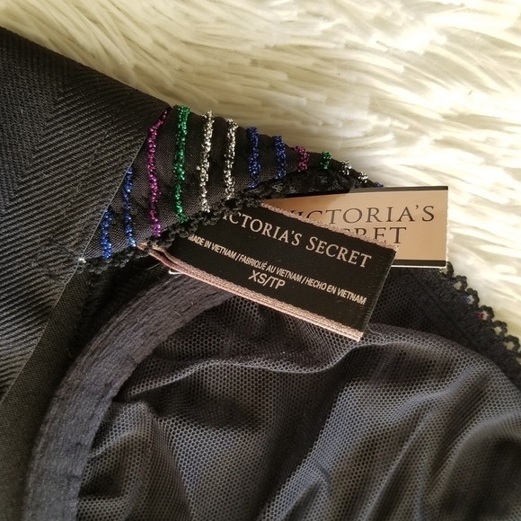 Victoria's Secret Metallic High Neck Brallet XS - Picture 4 of 8